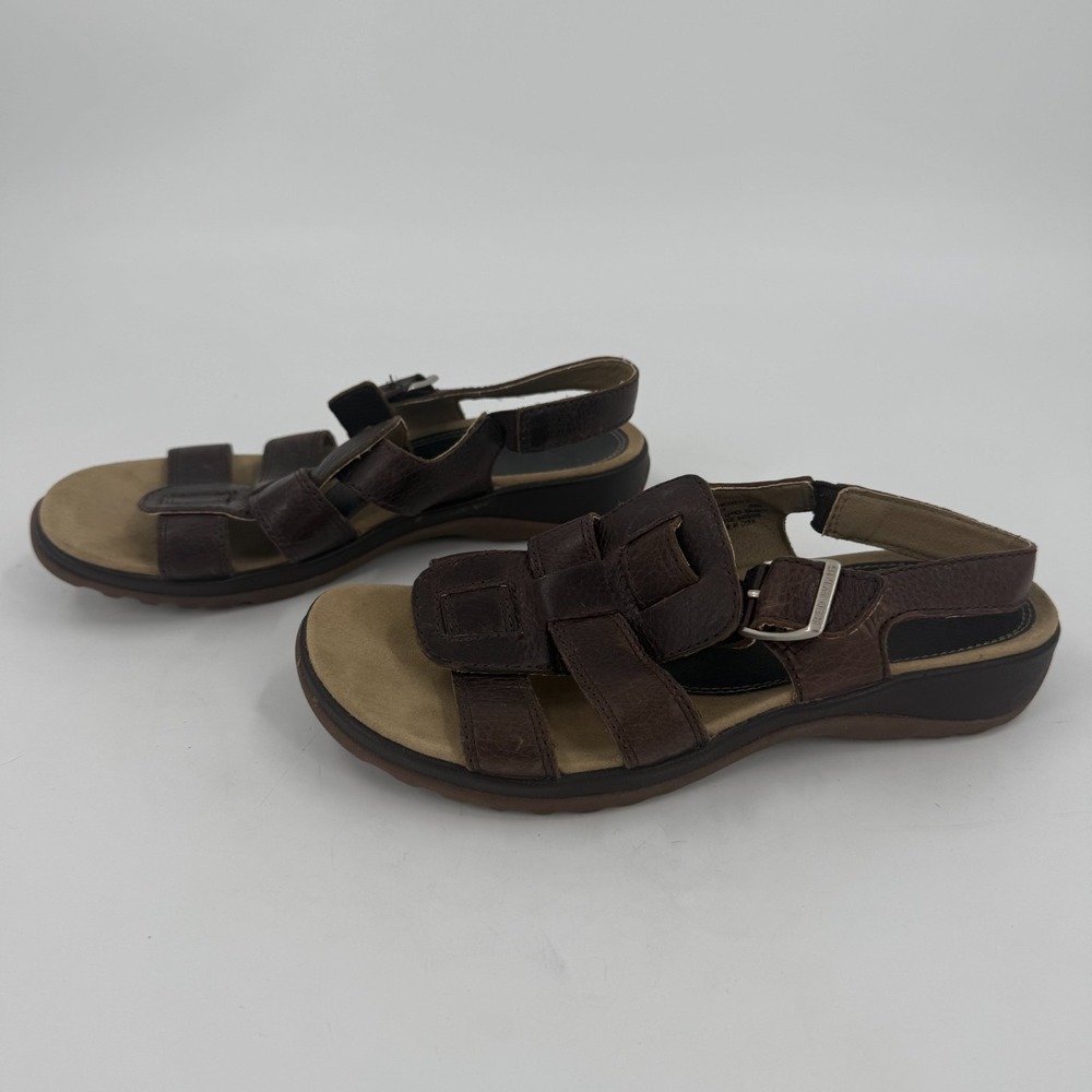 Red Wing Fisherman Sandals Womens Size 8M Brown Leather Open Toe Buckle Strap